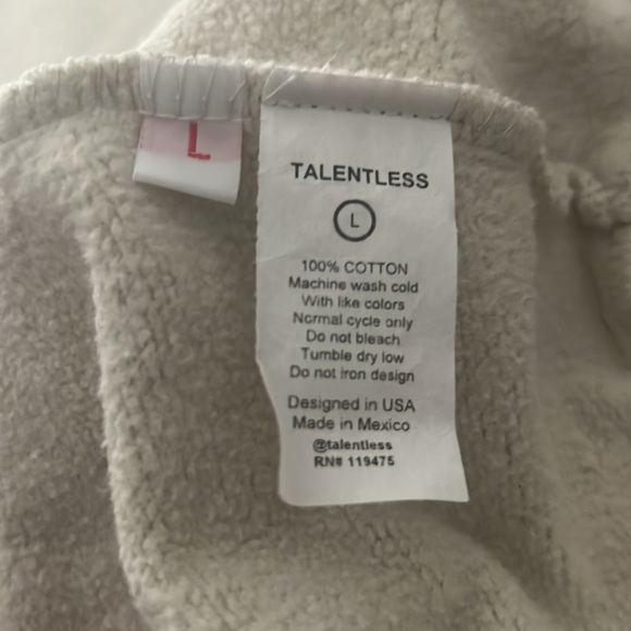 Talentless Bone Hoodie - circle logo - Picture 2 of 4